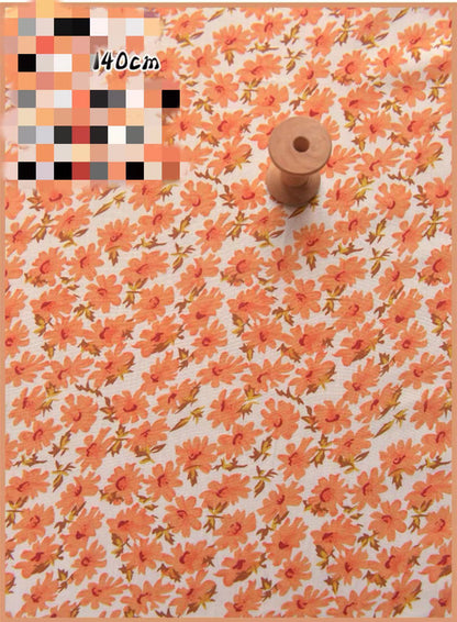 Delicate Silky Cotton Silk Rayon Clothing Hand-made Fabric