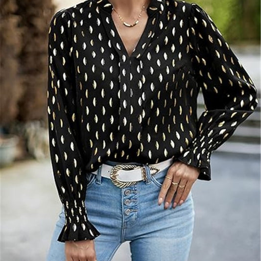 Aurelia GildGlow Blouse
