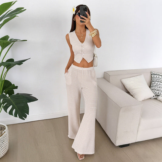 Sundrift Buttoned Vest Set