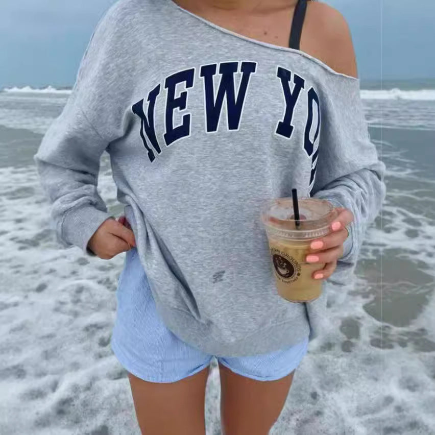 Lexa SlouchScript Sweater