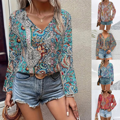 Verelle Bloom V-Neck Shirt