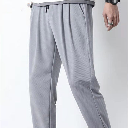 Men's Ice Silk Trousers Trendy And Casual