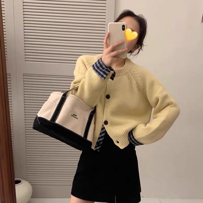 SeoulGrace Knit Coat