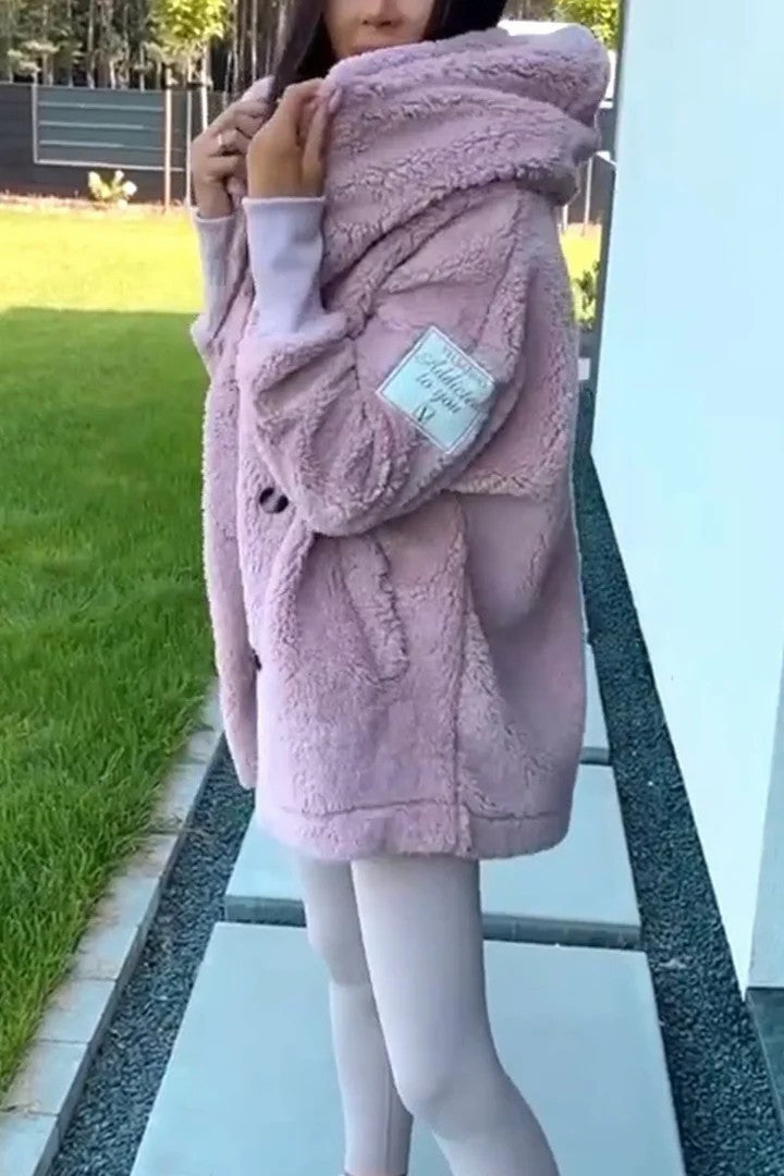 CloudSnug Plush Hooded Coat