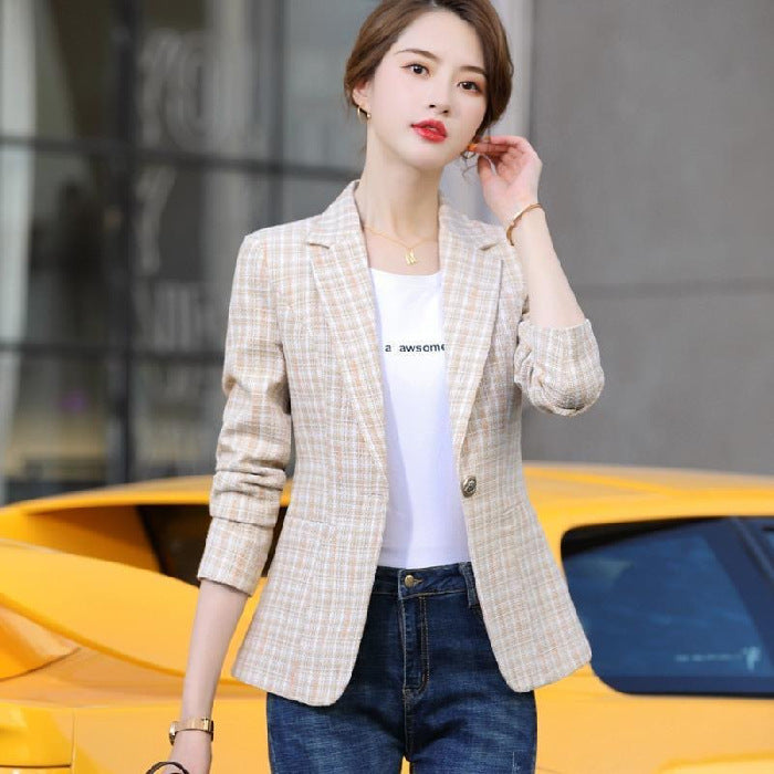 SeoulLuxe Plaid Short Suit