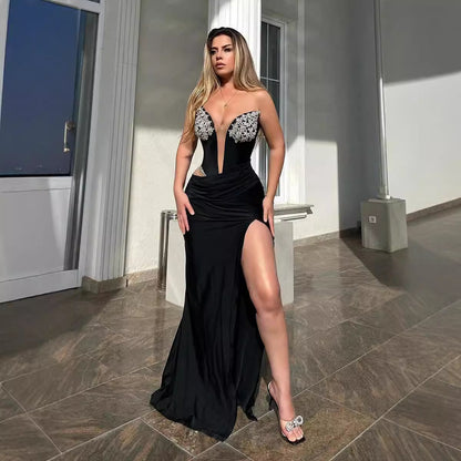 Noir Prism Gown
