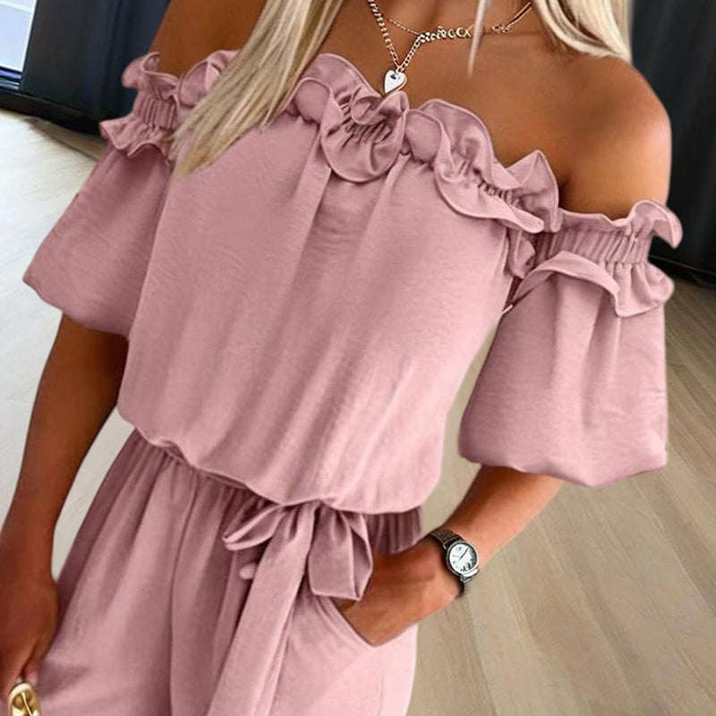 Aurévia Ruffle Jumpsuit