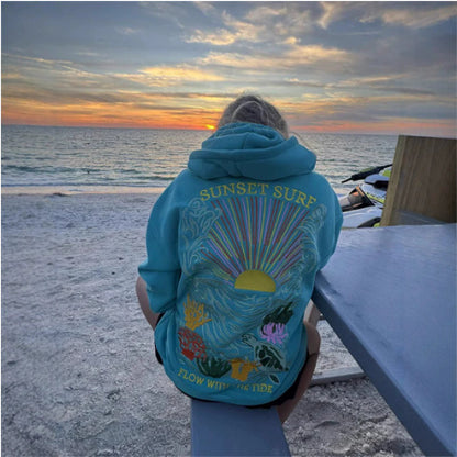 SunWave™ Embroidered Hoodie