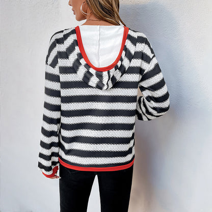 MonoChic Striped Pullover