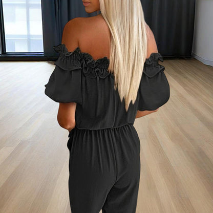 Aurévia Ruffle Jumpsuit
