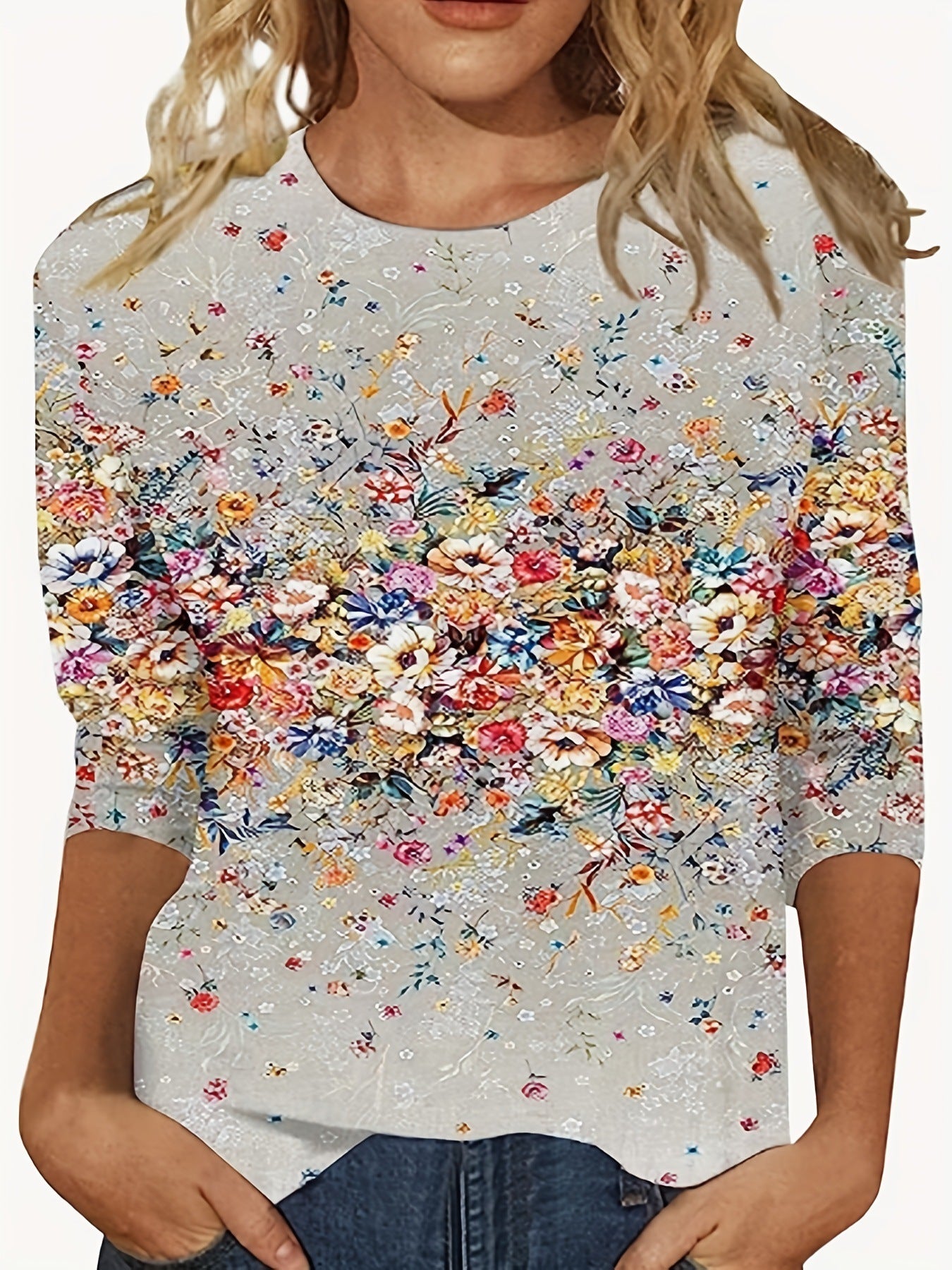 BloomAura Long-Sleeve Top