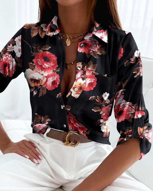 Aurelline Polo Print Shirt