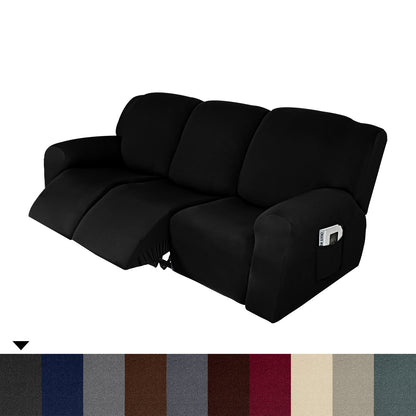 Household Milk Silk Recliner Sofa Cover