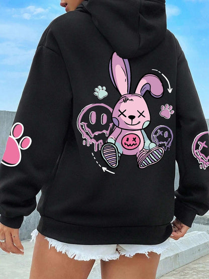 UrbanEase Printed Hoodie