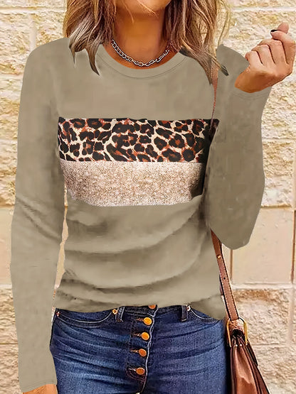 PrintEase Fitted Long Sleeve Tee