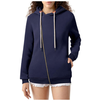 ZipEase Solid Hoodie