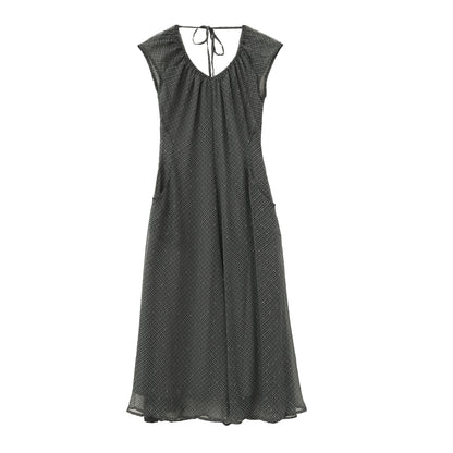 Veloura Backless Silhouette Dress