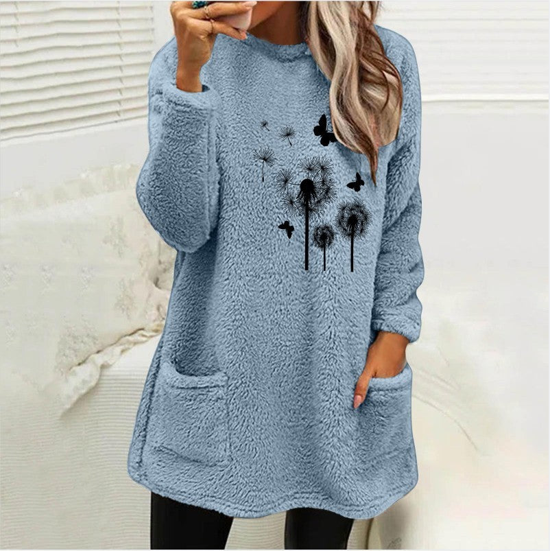 Velouré Crest Sweatshirt