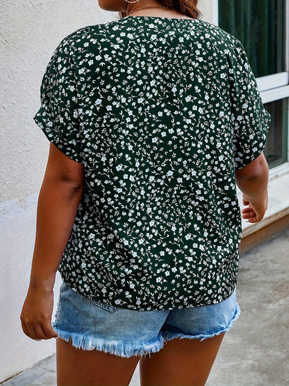 The BreezeCharm Batwing Blouse