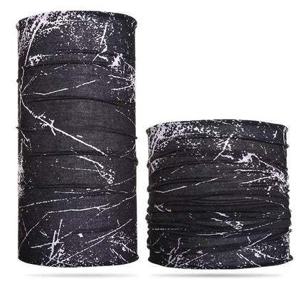 Ice Silk Scarf Headband Outdoor Sunscreen Mask