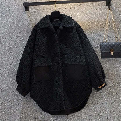 CozyShield Mid-length Cotton Coat