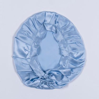 Women's Solid Color Hair Care Silk Nightcap