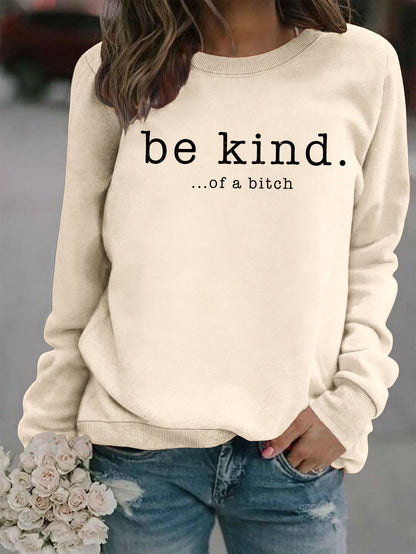 VoguePrint Round Neck Hoodie