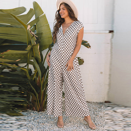 VogueLuxe™ Wide-Leg Jumpsuit