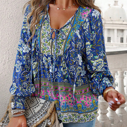 The Solstice Bloom Blouse
