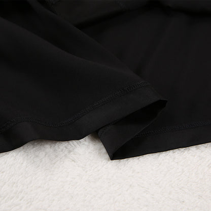 Women's Home  Silk Pure Color Pajamas