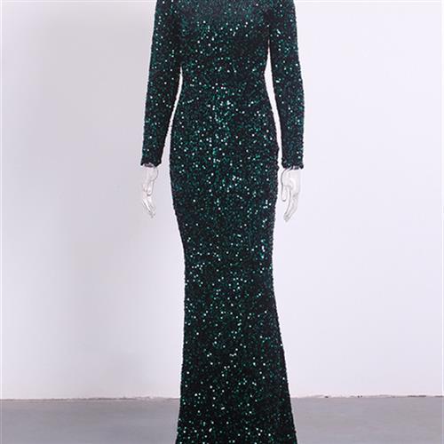 Sapphire Grace Gown