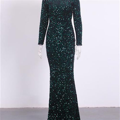 Sapphire Grace Gown