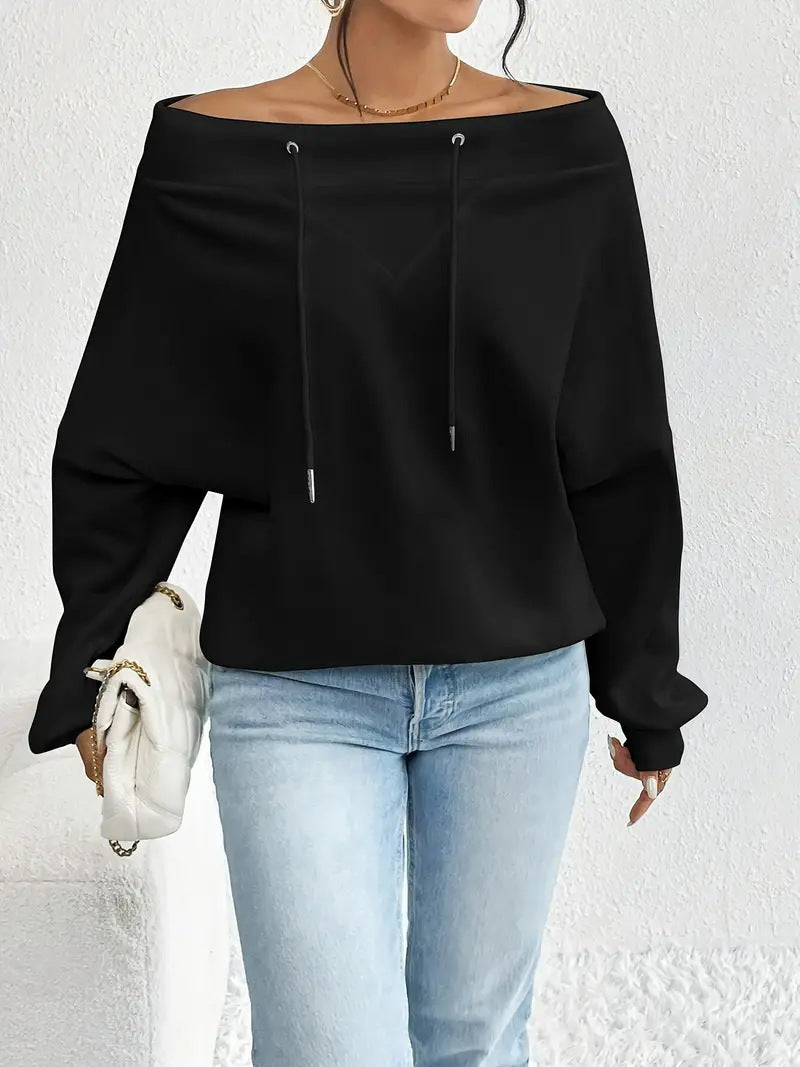 BreezyCharm Off-Shoulder Top