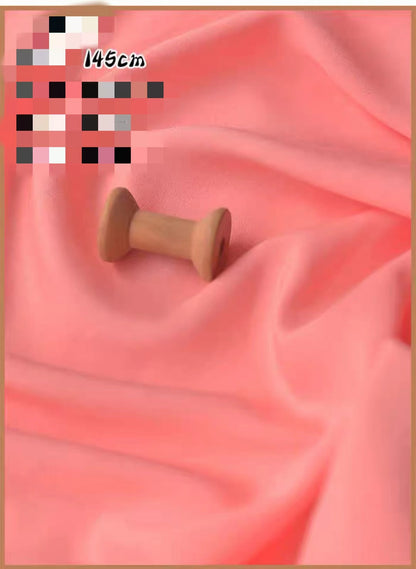 Delicate Silky Cotton Silk Rayon Clothing Hand-made Fabric