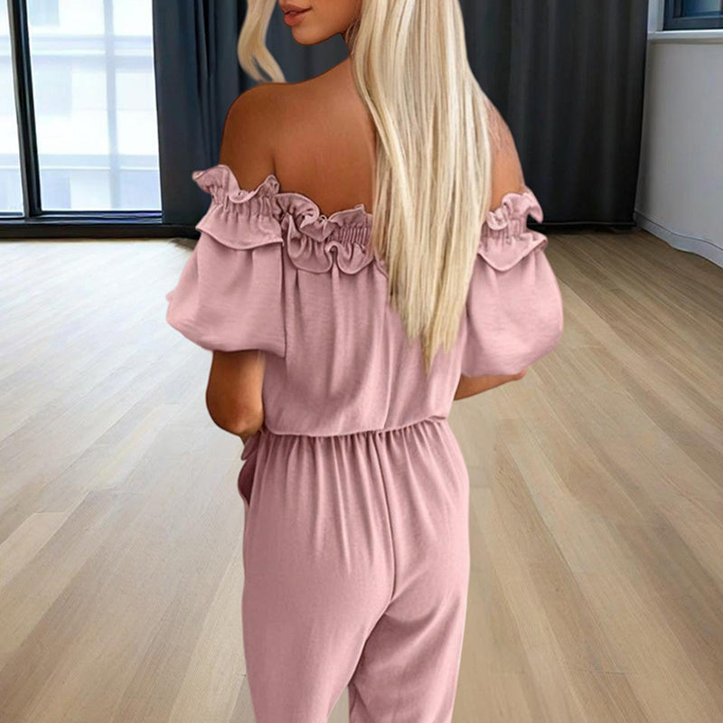 Aurévia Ruffle Jumpsuit