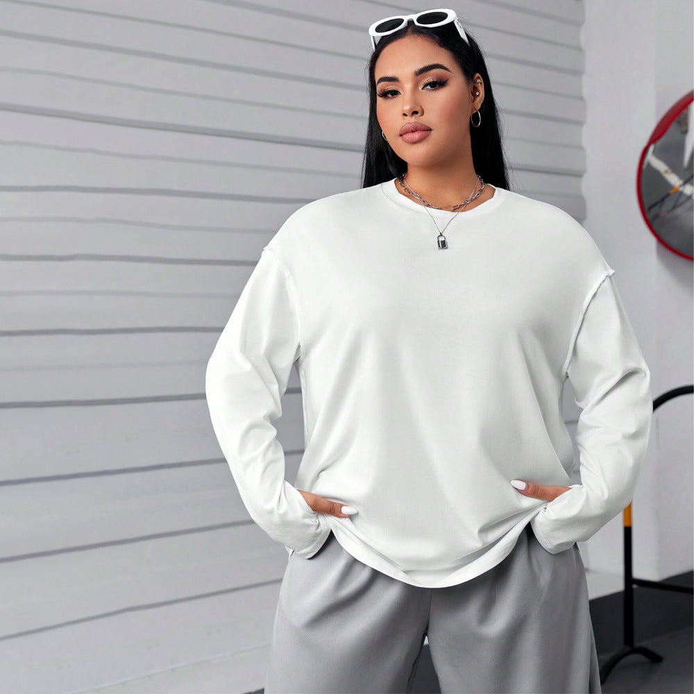 PureEase Round Neck Sweater