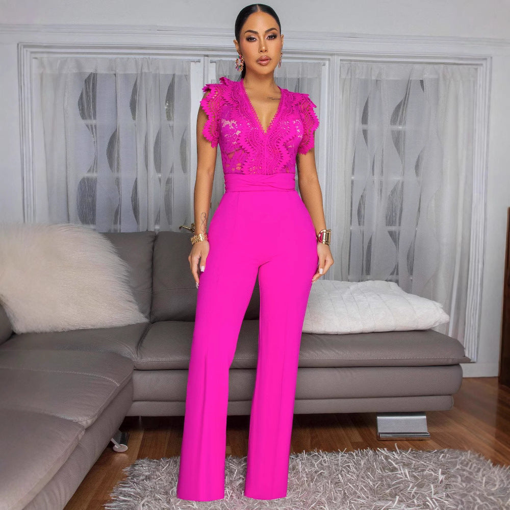 LaceForm™ Fitness Jumpsuit