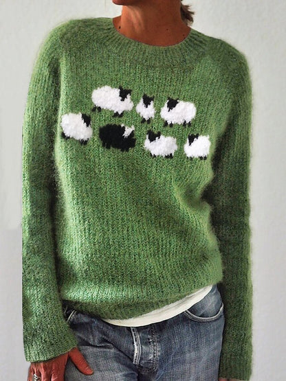 PrintEase Casual Knit