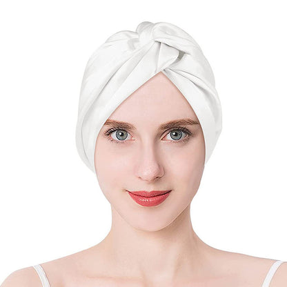 Double Layer  Silk Silk Nightcap Without Any Mark
