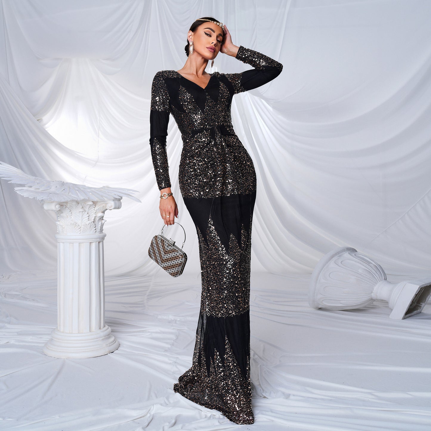 Celestia Noir Gown