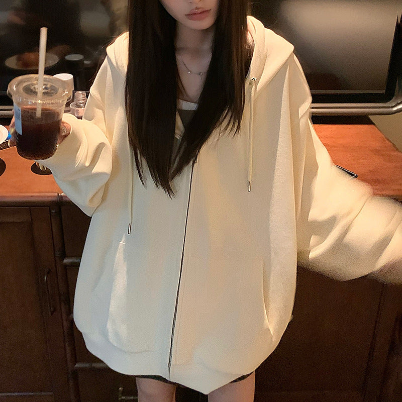 KoraZip™ Hooded Sweater Coat