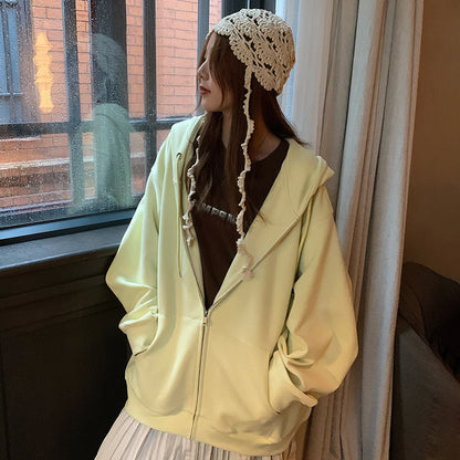 KoraZip™ Hooded Sweater Coat