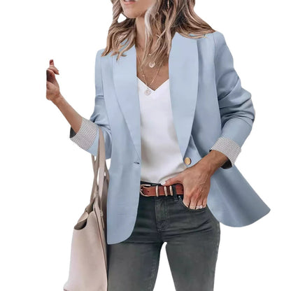 ChicCrest Buttoned Cardigan Blazer