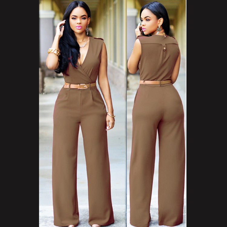 Élan Nova Belted Suit Set