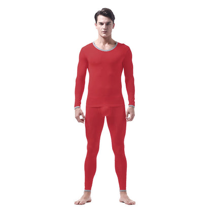 Men's Ice Silk Thermal Underwear Suit