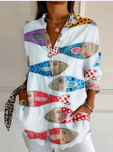 3D Floral Summer Shirt