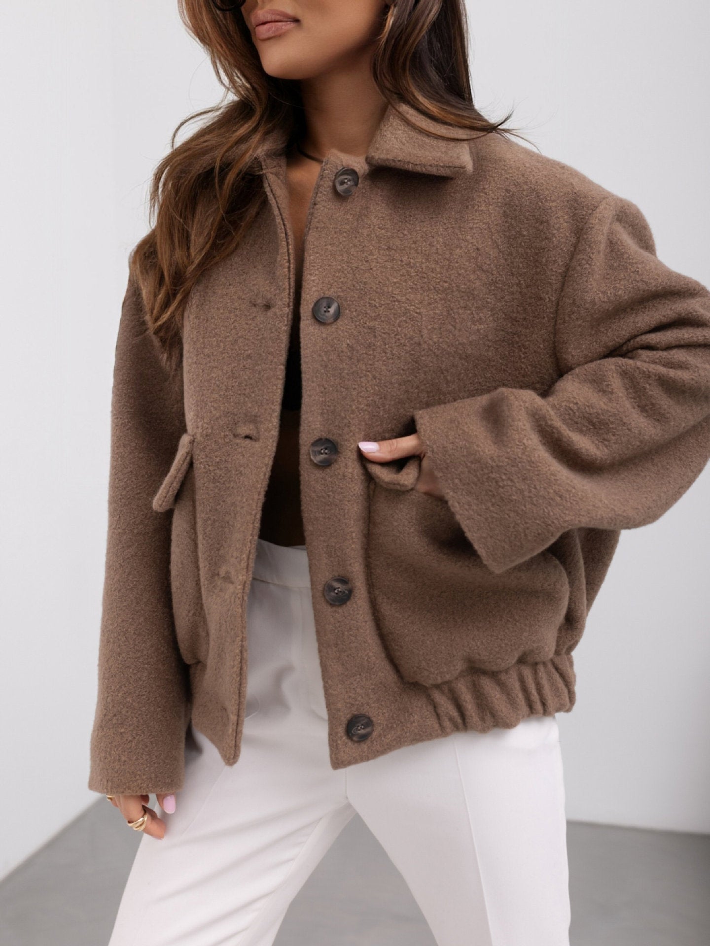 WoolAura Button Jacket