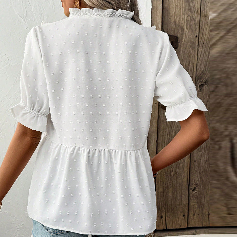 FleurFrost LaceTop
