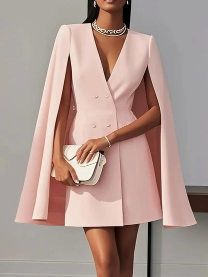 Véronne Cape Dress