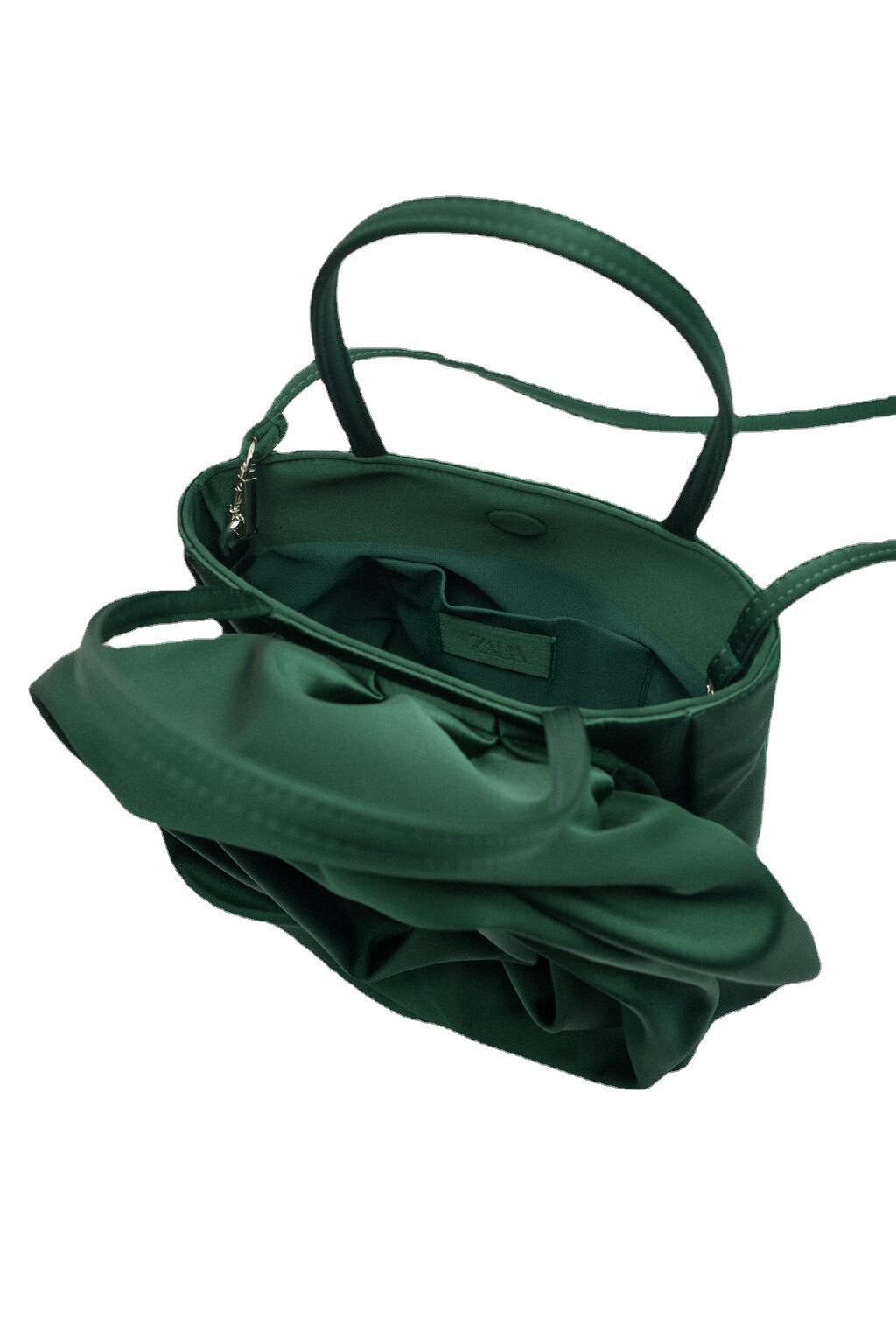 Silk Texture Shoulder Messenger Bag